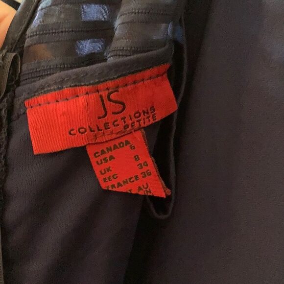 JS Collection navy evening gown - Picture 8 of 8